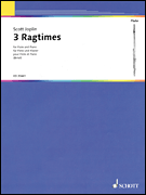 cover THREE RAGTIMES FLUTE cover